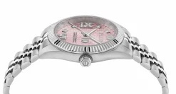 Philipp Plein Damen Uhr Date Superlative Crystal PWYFA0125 Edelstahl Roségold 34 mm