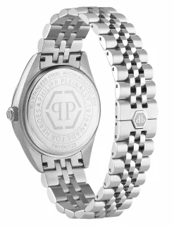 Philipp Plein Damen Uhr Date Superlative Crystal PWYFA0125 Edelstahl Roségold 34 mm