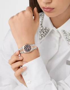 Philipp Plein Damenuhr Date Superlative