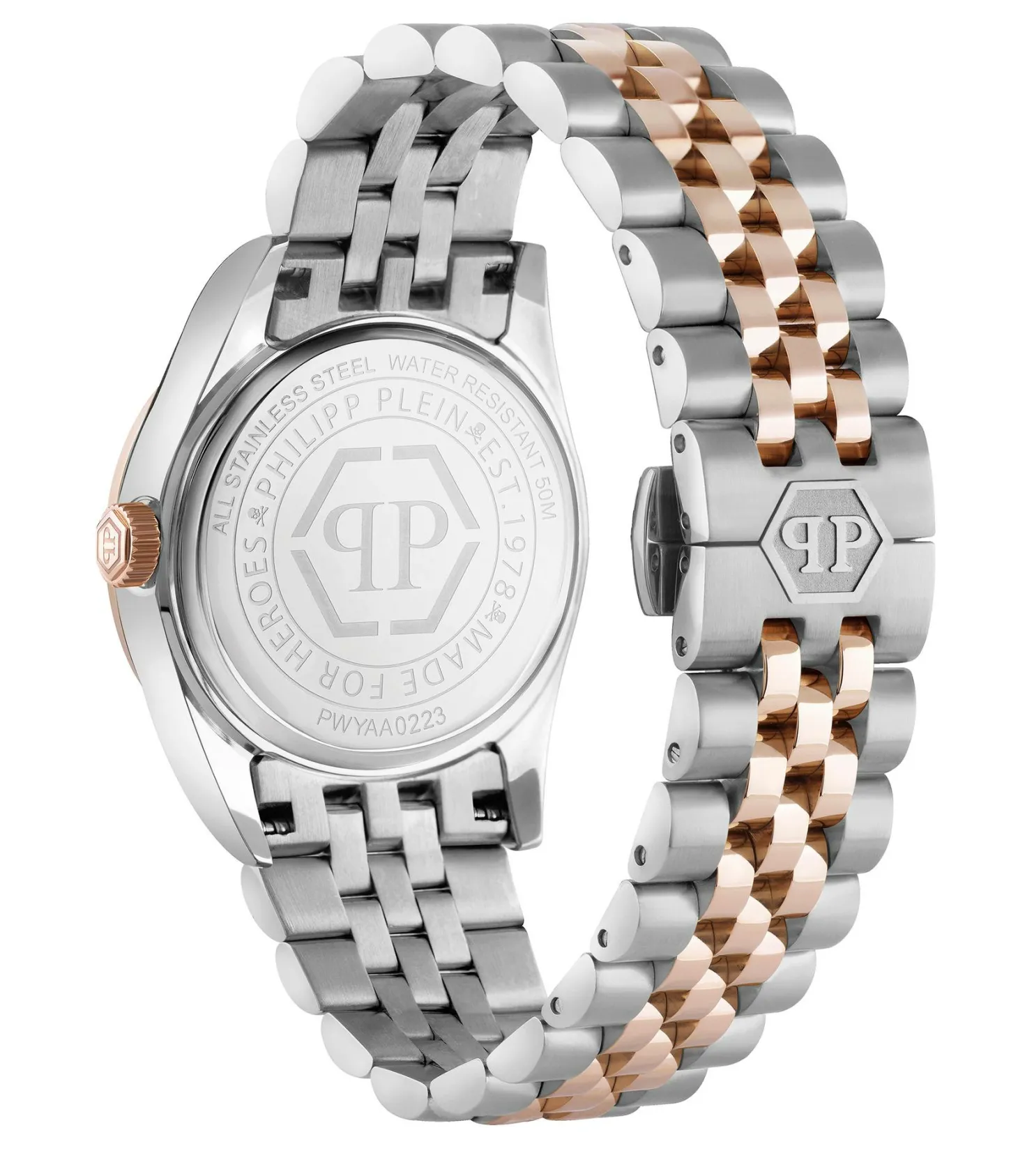 Philipp Plein Damenuhr Date Superlative Bicolor