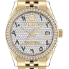 Philipp Plein Damenuhr Date Superlative Gold