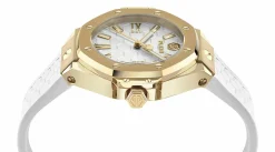 Philipp Plein Damenuhr Lady Royal PWBDA0224 Gold Weiß 39 mm