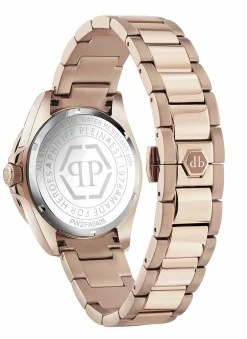 Philipp Plein Damenuhr LADY Empire PW2FA0425 Roségold Kristall Edelstahl 39 mm