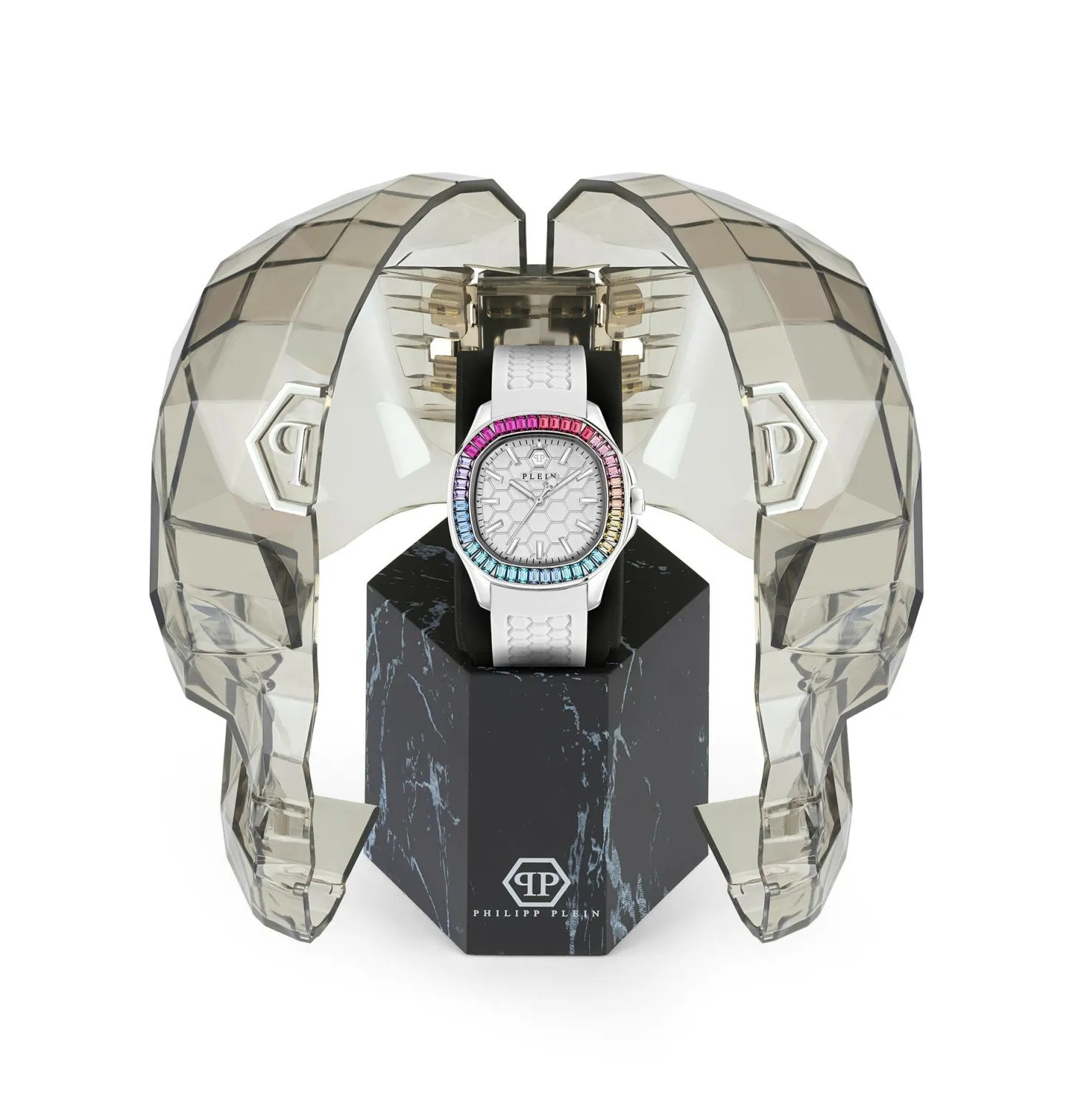 Philipp Plein Damenuhr Spectre Lady Rainbow