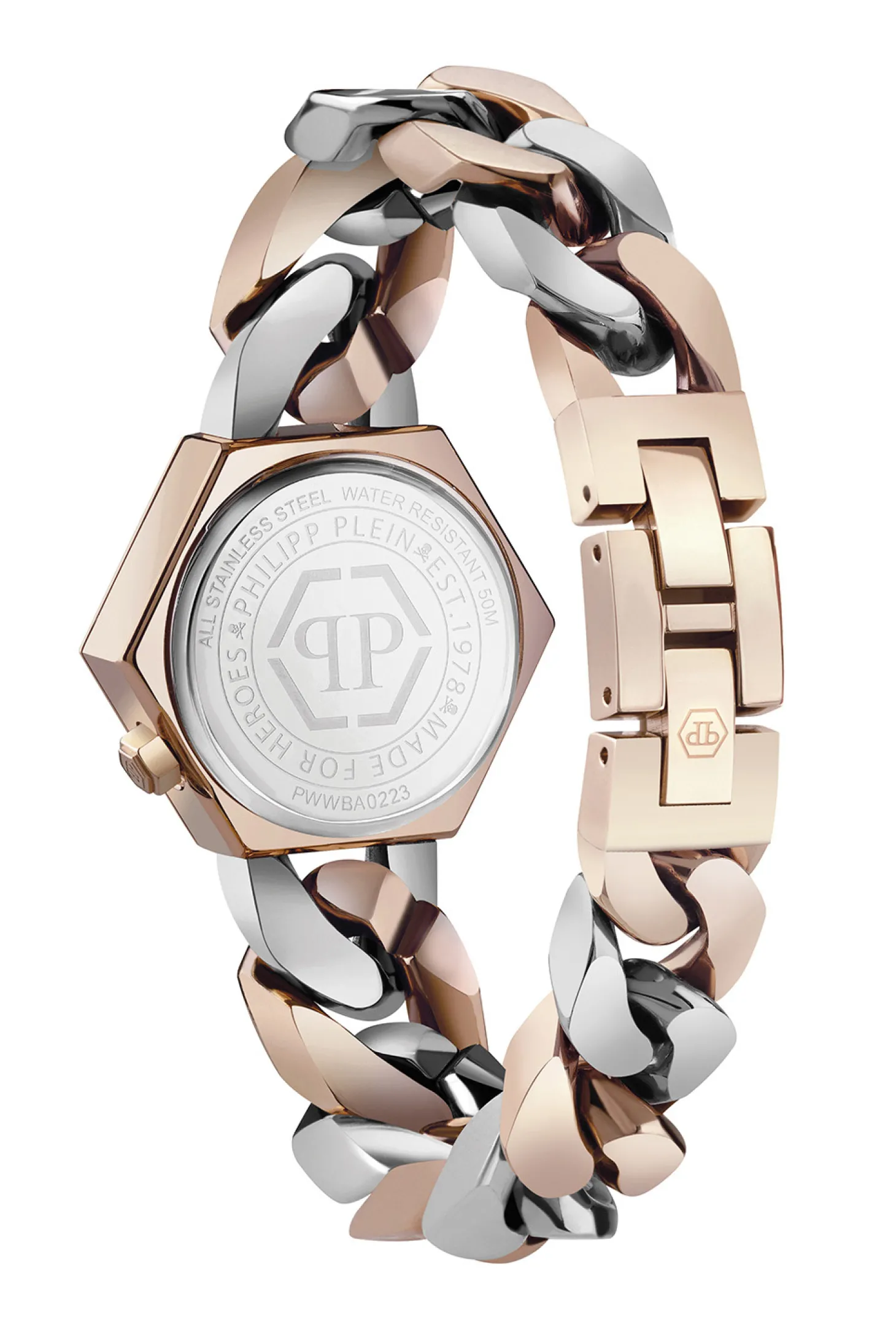 Philipp Plein Damenuhr The Hexagon Groumette