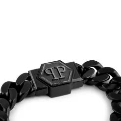 Philipp Plein Herren Armband Armkette Edelstahl Hexagon