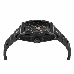 Philipp Plein Herren Uhr The $keleton 2.0 PWJFA0725 Automatik 44 mm Schwarz