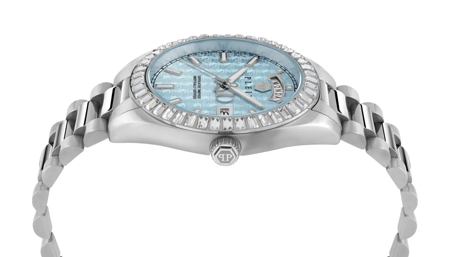 Philipp Plein Herrenuhr Date Superlative Crystal