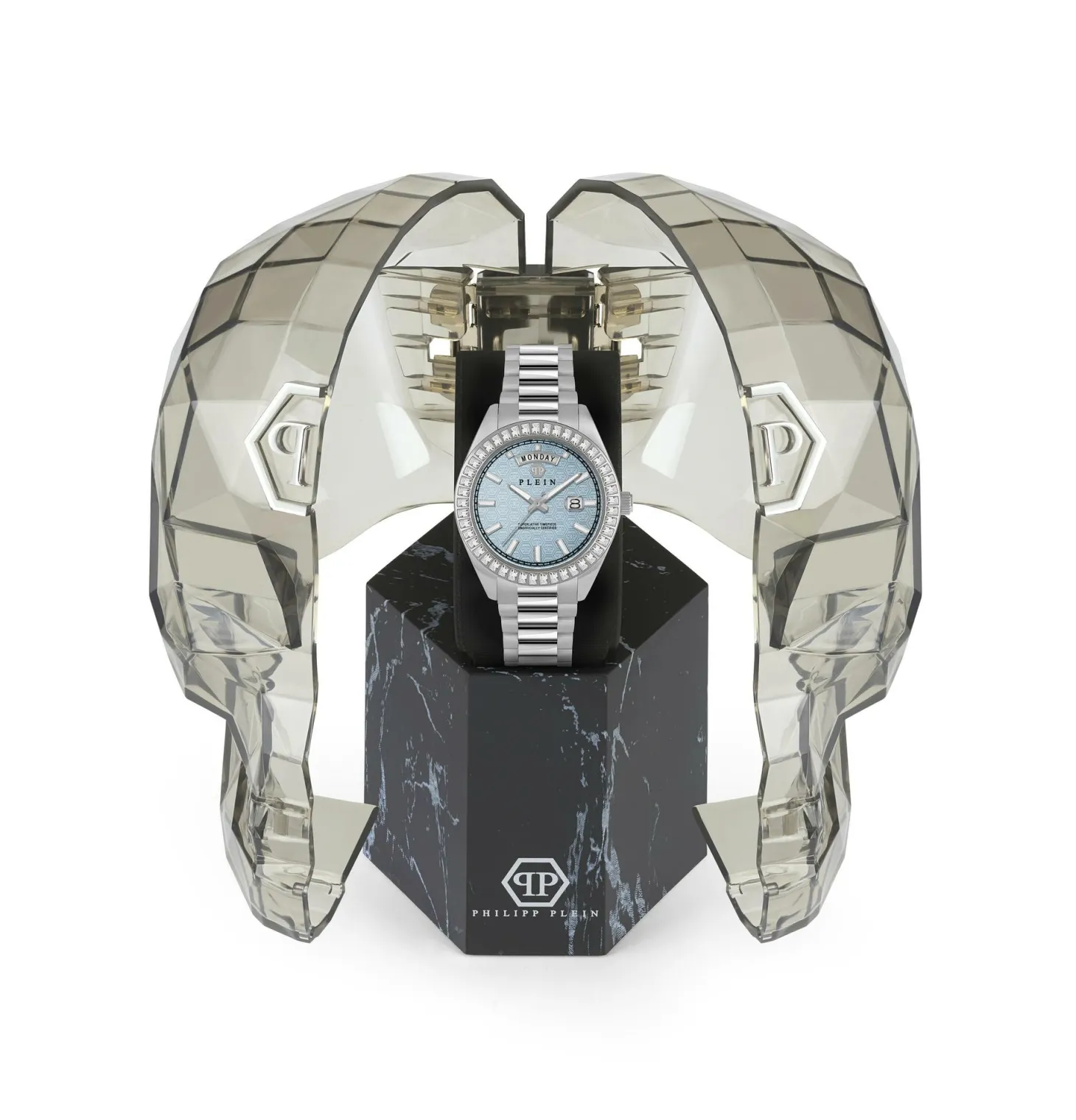Philipp Plein Herrenuhr Date Superlative Crystal