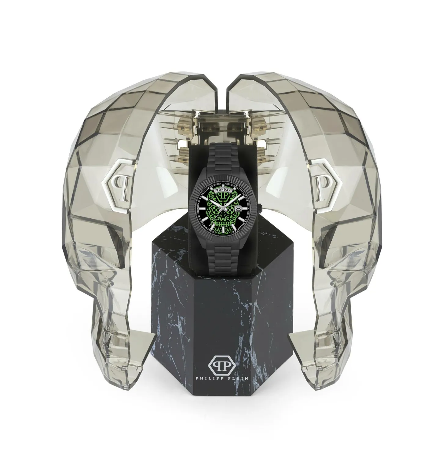 Philipp Plein Herrenuhr Date Superlative