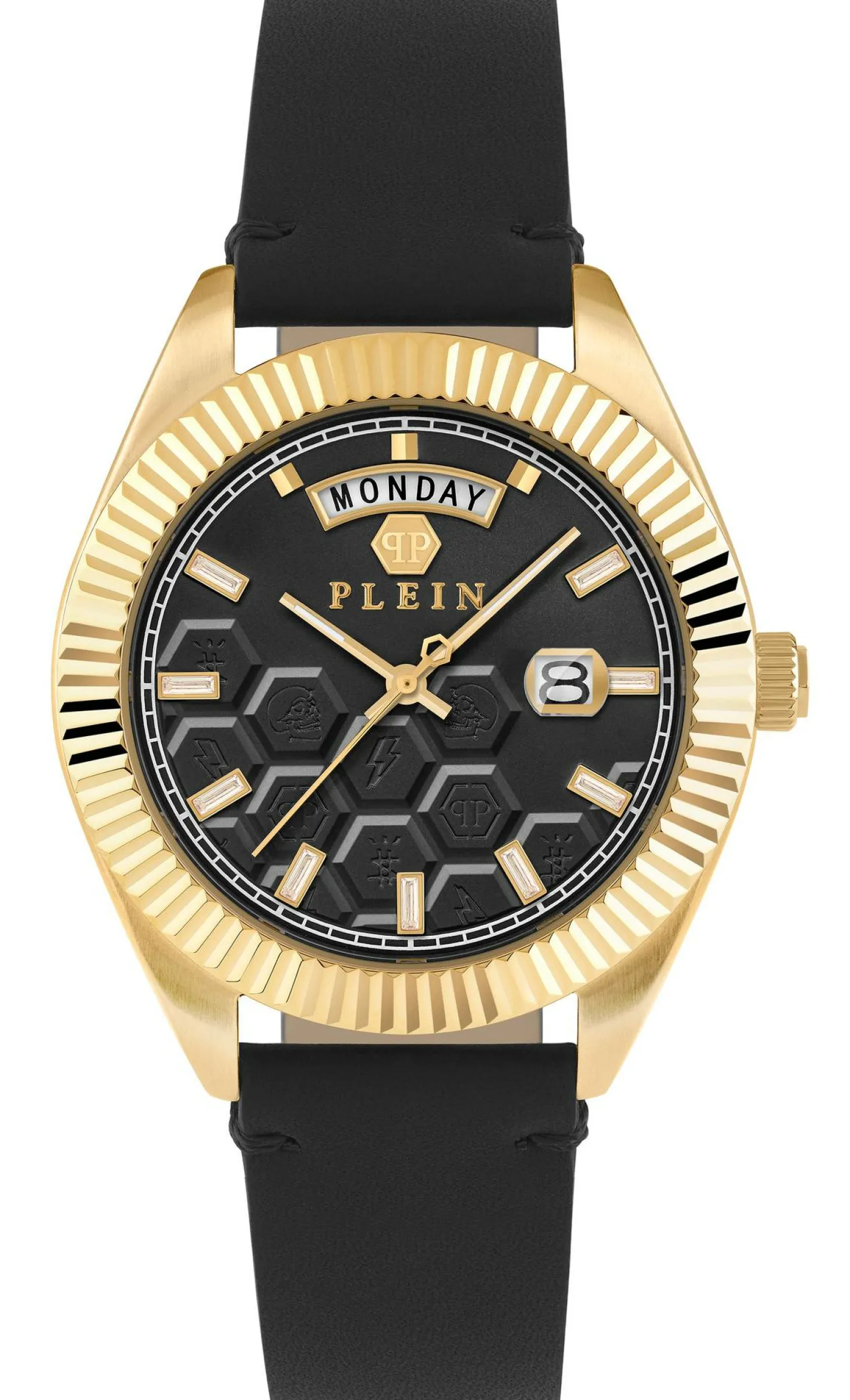 Philipp Plein Herrenuhr Date Superlative