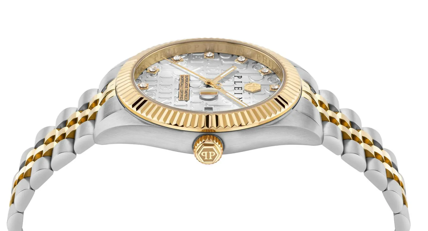 Philipp Plein Herrenuhr Date Superlative