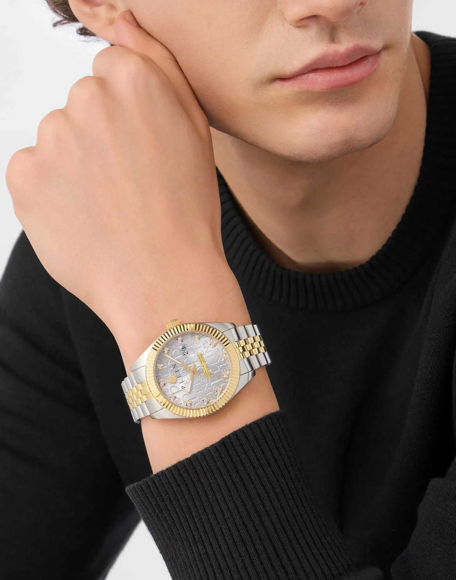 Philipp Plein Herrenuhr Date Superlative