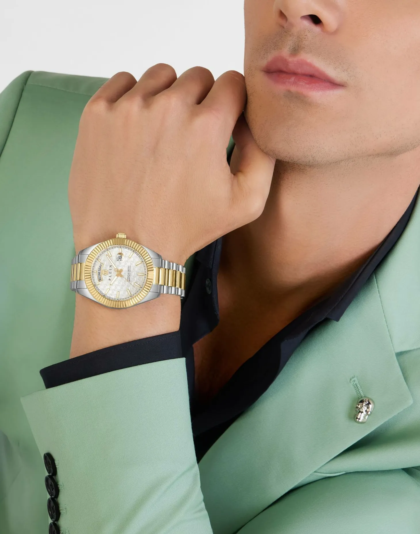 Philipp Plein Herrenuhr Date Superlative