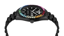 Philipp Plein Herrenuhr Date Superlative Rainbow