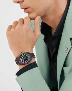 Philipp Plein Herrenuhr Date Superlative Rainbow