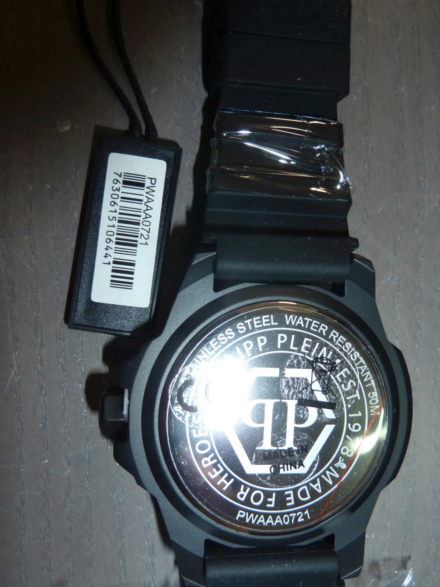 Philipp Plein Herrenuhr The $kull Titan Schwarz PWAAA0721
