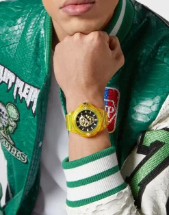 Philipp Plein Herrenuhr The $kull Synthetic