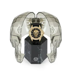 Philipp Plein Herrenuhr The $kull Titan Gold PWAAA0221