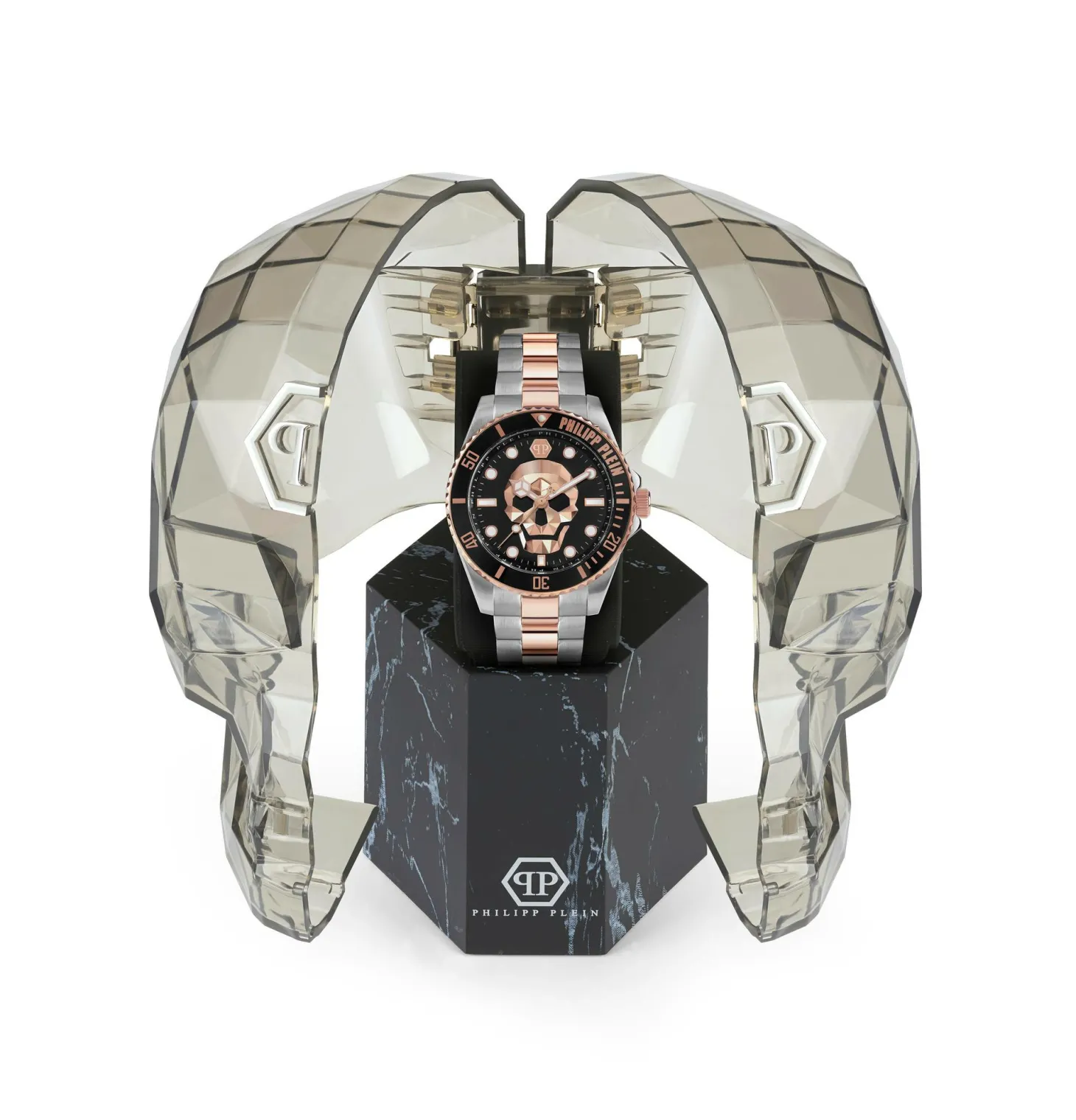 Philipp Plein Herrenuhr The $kull Diver