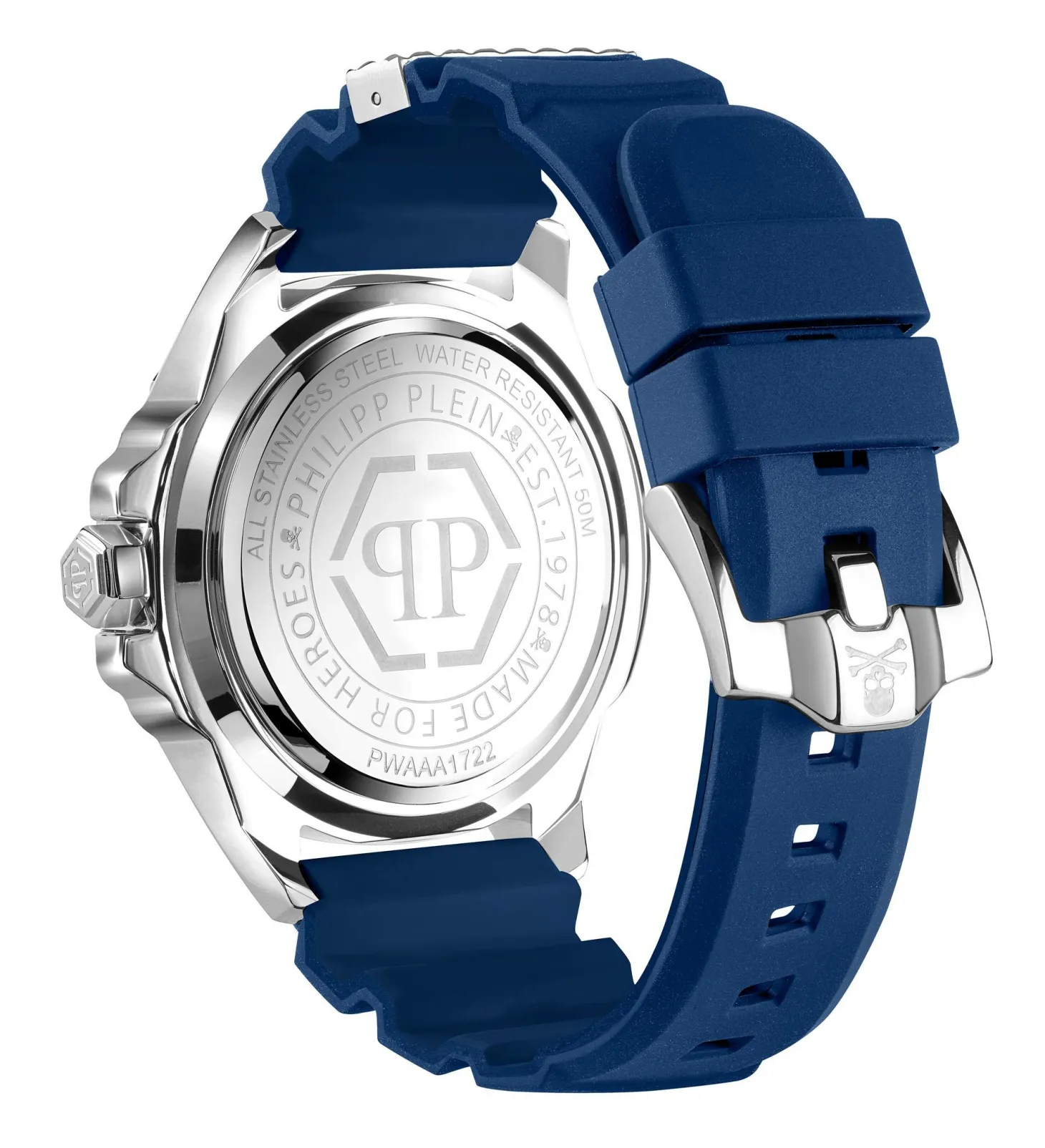 Philipp Plein Herrenuhr The $kull Carbon Fiber