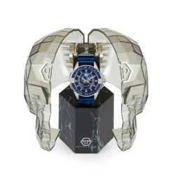 Philipp Plein Herrenuhr The $kull Carbon Fiber