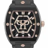Philipp Plein Herrenuhr The Hexagon Phantom Schwarz PWPUA1025