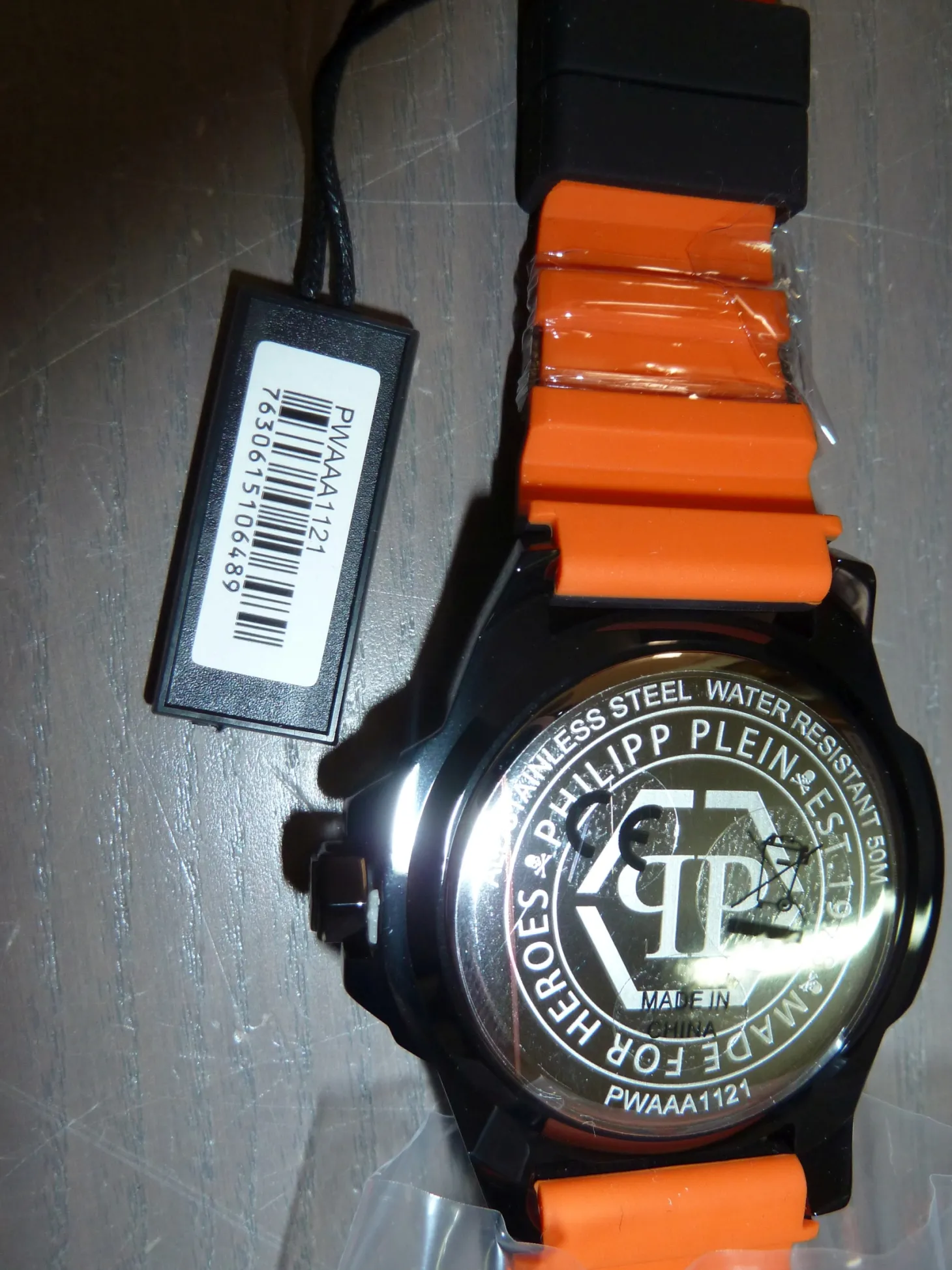 Philipp Plein Herrenuhr The $kull Titan Crystal Rainbow PWAAA1121