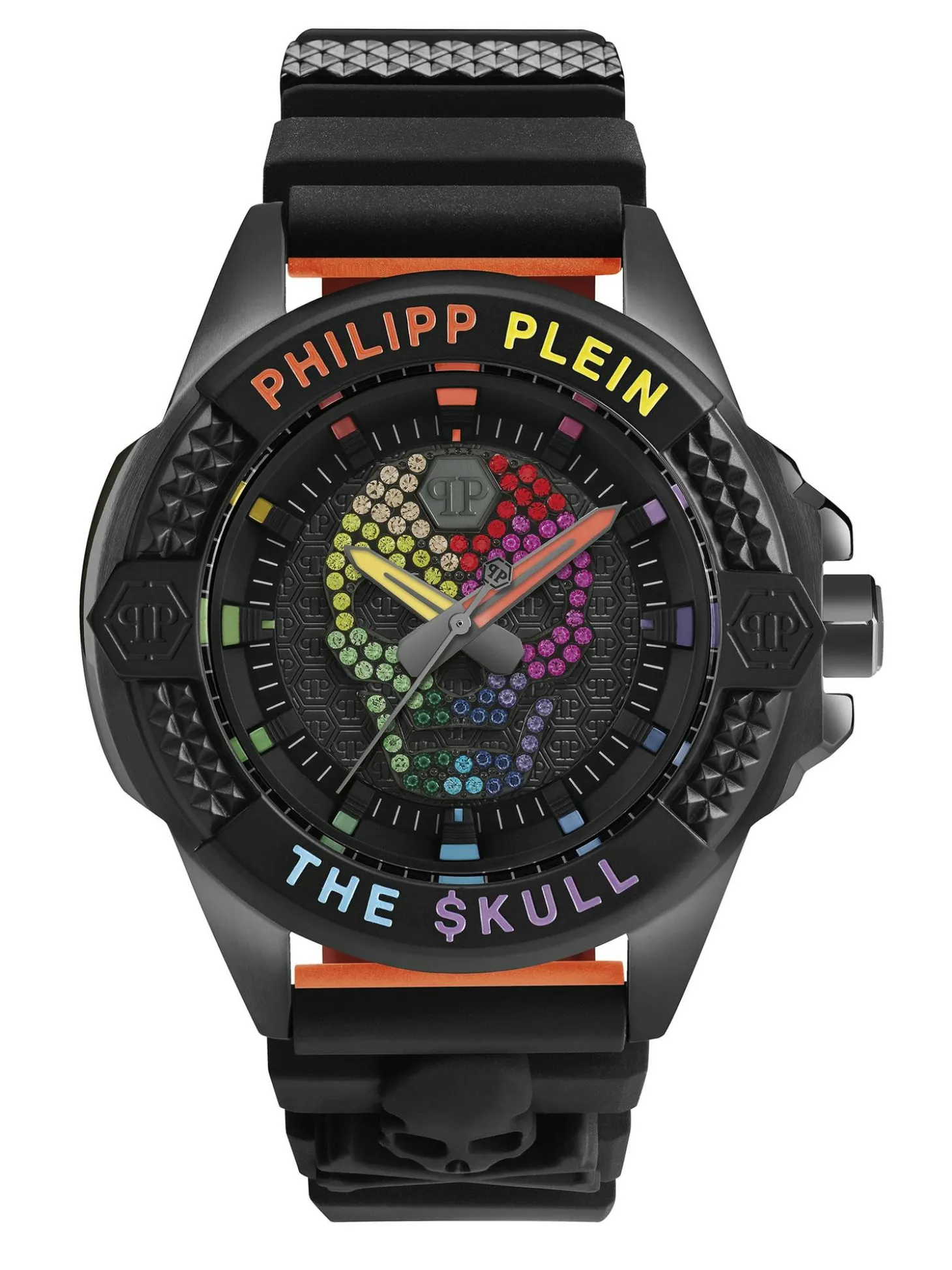 Philipp Plein Herrenuhr The $kull Titan Crystal Rainbow PWAAA1121