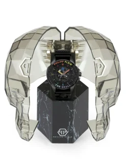 Philipp Plein Herrenuhr The $kull Titan Crystal Rainbow PWAAA1121