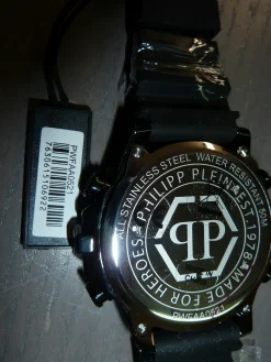 Philipp Plein Herrenuhr The G.O.A.T. Starfire Crystal Schwarz PWFAA0521