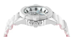 Philipp Plein Herrenuhr The $kull Titan Crystal Weiß PWAAA1521