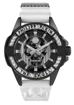 Philipp Plein Herrenuhr The $kull Carbon Fiber