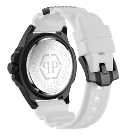 Philipp Plein Herrenuhr The $kull Carbon Fiber