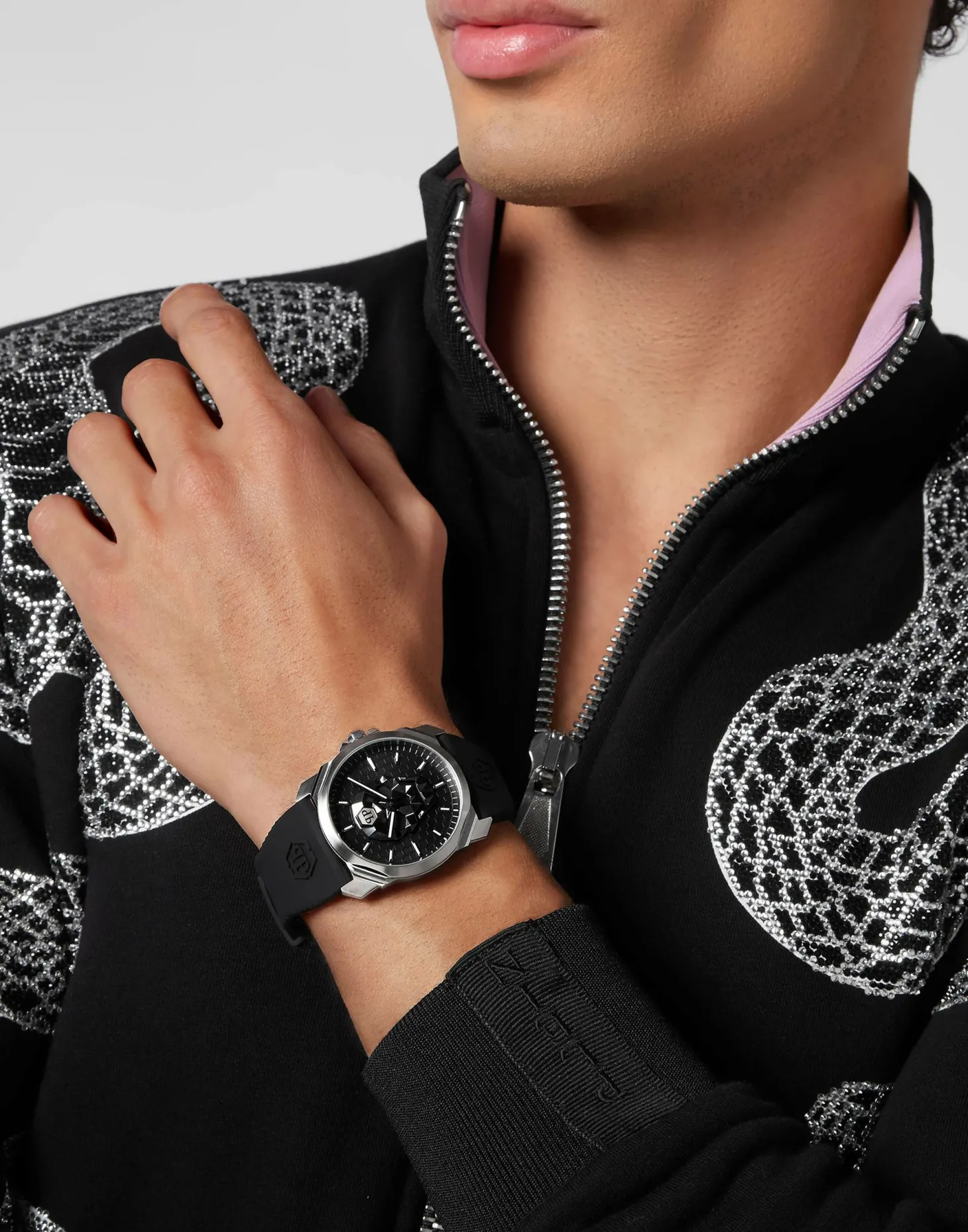 Philipp Plein Herrenuhr The $kull King