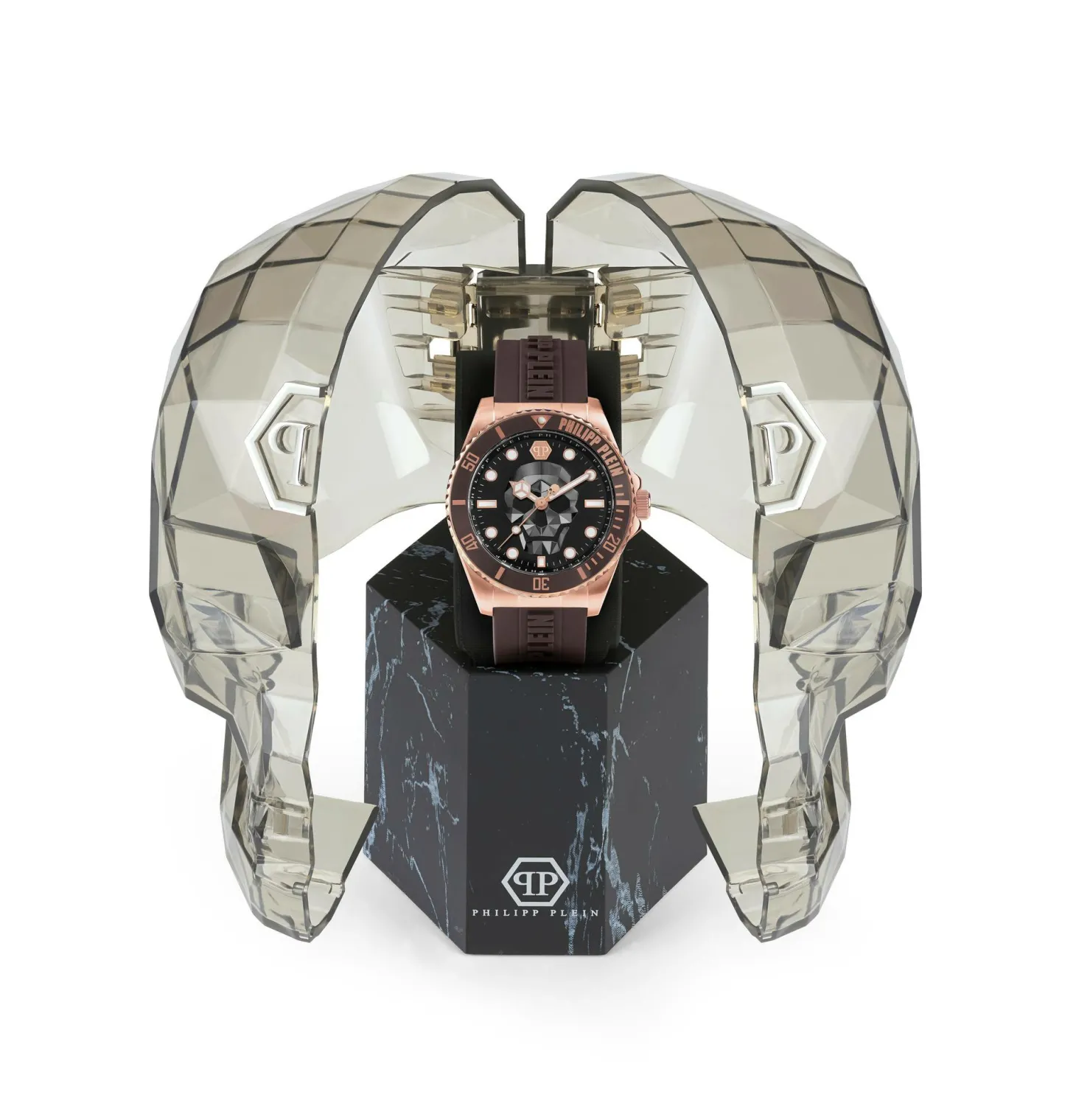 Philipp Plein Herrenuhr The $kull Diver