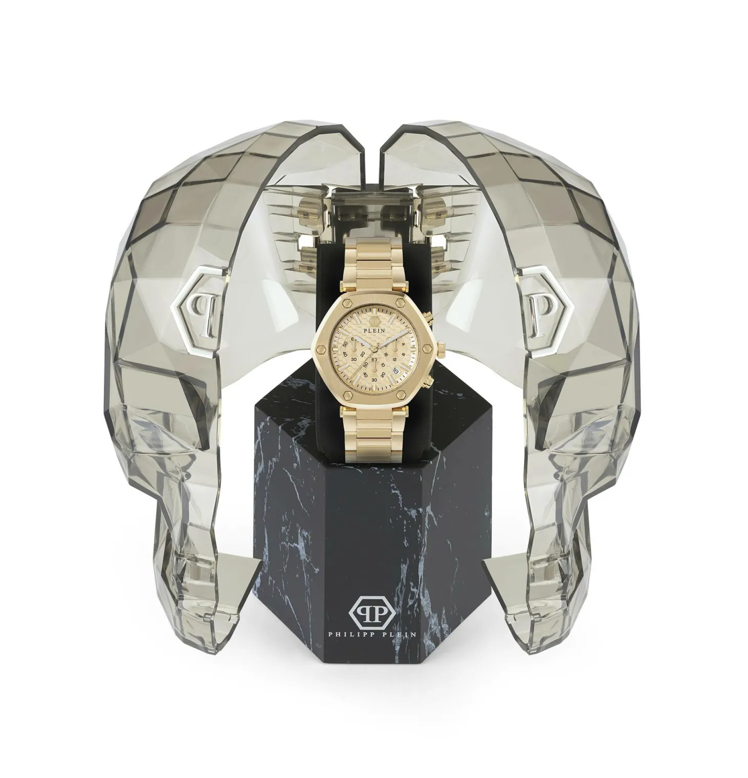 Philipp Plein Herrenuhr The Hexagon Chrono