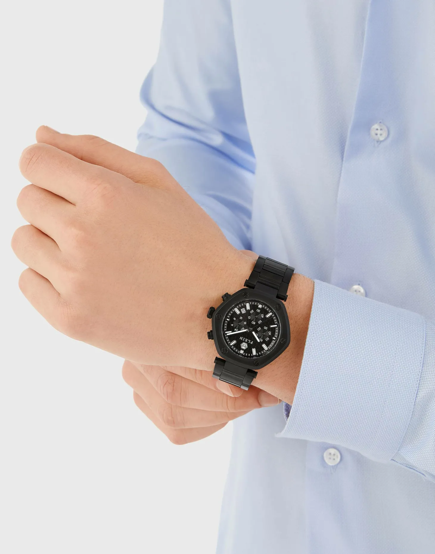 Philipp Plein Herrenuhr The Hexagon Chrono