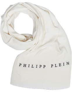 Philipp Plein Schal Halstuch Stola mit gesticktem Logo