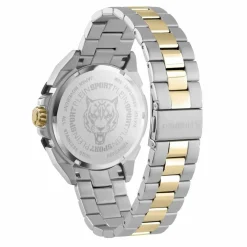 Philipp Plein Sport Herrenuhr Urban Pulse PSFDA0824 Blau Silber/Gold Edelstahl 47mm
