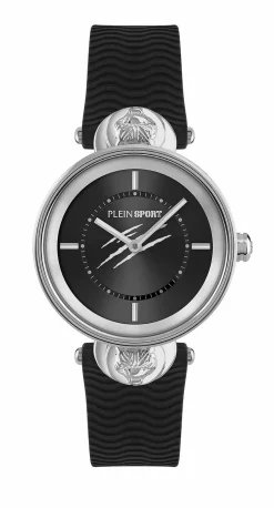 Philipp Plein Uhr Damen Supernova schwarz, silber PSLEA0124