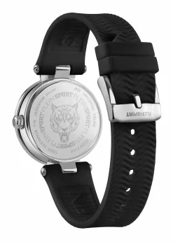 Philipp Plein Uhr Damen Supernova schwarz, silber PSLEA0124