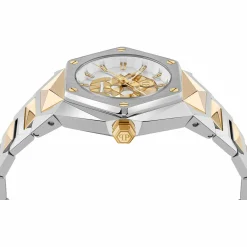 Philipp Plein Uhr Damen The $Kull Spikes Lady Two-Tone PWADA0424