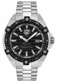 Philipp Plein Uhr Herren Urban Pulse PSFDA0524 Schwarz/Silber