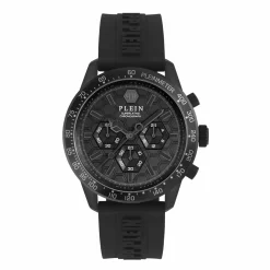 Philipp Plein Uhr Herren Pleinmeter Chronograph Schwarz PWPYA0324