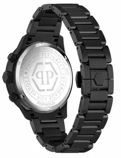 Philipp Plein Uhr Herren Chronograph Pleinmeter Schwarz PWPYA0624