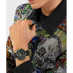 Philipp Plein Uhr Herren Chronograph Pleinmeter Gold/Schwarz PWPYA0224