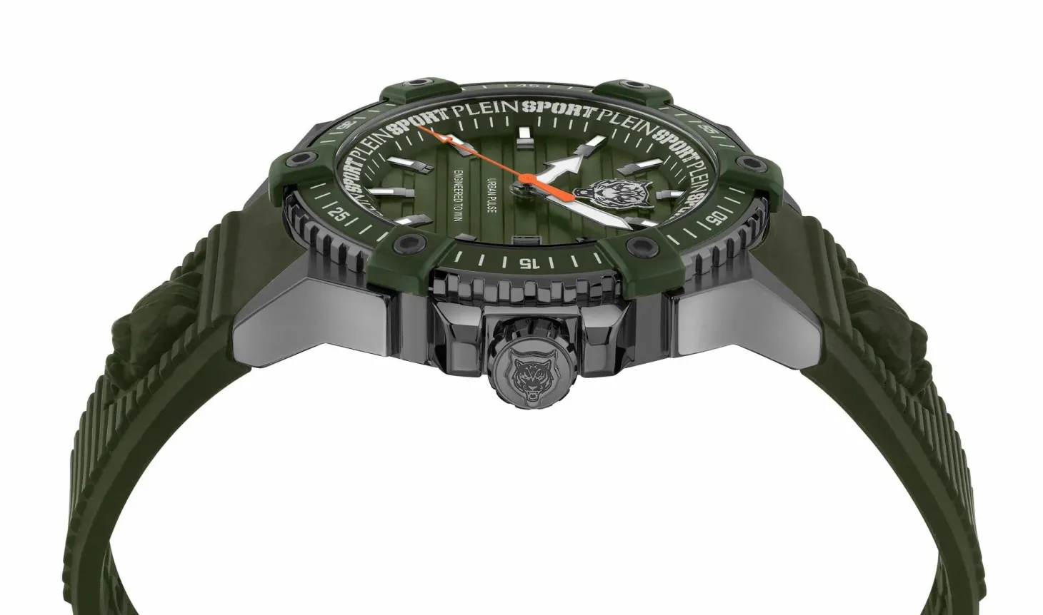 Philipp Plein Uhr Herren Urban Pulse PSFDA0224 Grau / Grün
