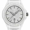 Philipp Plein Unisex Uhr New Fearless PSHDA0324 Weiß Kunststoff 46 mm