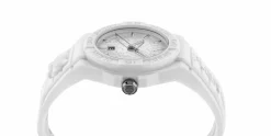 Philipp Plein Unisex Uhr New Fearless PSHDA0324 Weiß Kunststoff 46 mm